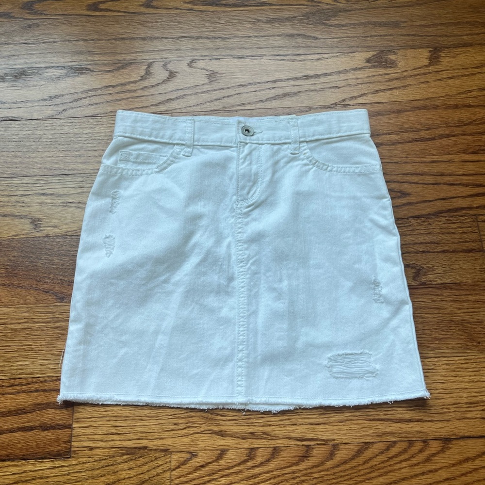 The Children's Place White Mini Pencil Skirt